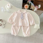 [73-110cm]ネクタイワッフル セットアップ - Image 12