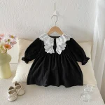 [66-110cm] レース襟 ロンパース or ワンピース - Image 13