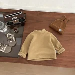 [73-110cm] フリースインナー シャツ - Image 3