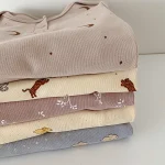 [66-100cm] ヨーロッパ風 小花柄 オールインワン - Image 5