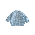 [73-110cm]シャツ チェック柄 定番 子供服 長袖 トップス - Image 5