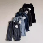 [73-120cm] シンプル デニム パンツ