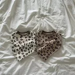 [73-100cm] ヒョウ柄 ルームウエア セットアップ - Image 5