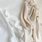 [66-90cm] パフスリーブノーカラー ロンパース    LB5493 - Image 18