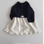 [73-120cm]いちごORノーカラー ワンピース