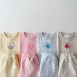 [BABY&KIDS] 英字プリント セットアップ   LB4997 - Image 4