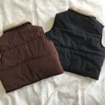 [80-150cm] ボア襟 ベスト - Image 15