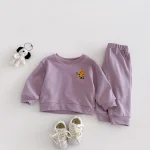 [73-110cm]セットアップ パン柄 可愛い 着心地良い - Image 6