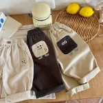 [80-120cm]カートゥーン カジュアル パンツ