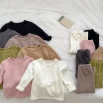 [66-120cm] シンプル フリース インナー セットアップ - Image 12