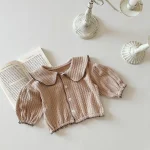 [66-90cm]パフスリーブ シャツ - Image 5