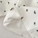 [66-110cm] ノーカラーor小花柄 インナーシャツ - Image 9