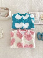 [66-100cm] ハート柄 オールインワン - Image 4