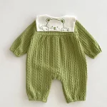 [66-100cm] スクエア襟 オールインワン - Image 13