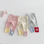 [73-120cm]レギンス カラフル 切り替え 可愛い 履きやすい - Image 6