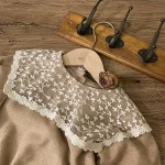 [66-90cm]韓国風レース襟 ロンパース