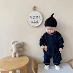 [66-90cm]韓国風 ポケット付き オールインワン - Image 9