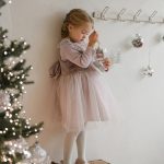 [90-150cm]インナーシャツ チュール フリル襟 トップス - Image 12