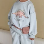 [80-150cm] 恐竜柄 セットアップ - Image 9