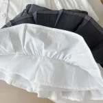 [90-140cm] フォーマル ブラウス×ニットベスト×プリーツスカート 3点セット - Image 7