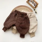 [73-120cm] コーデュロイボア ボトムス - Image 7