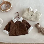 [73-110cm] コーデュロイボア アウター - Image 21