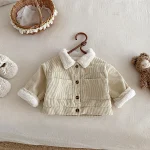 [73-110cm] コーデュロイボア アウター - Image 25