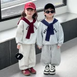 [90-150cm] ショール付き スポーティー セットアップ - Image 6