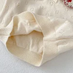 [66-100cm] 刺繍 襟 トップス - Image 15