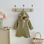 [66-90cm] 韓国風 帽子付き ワッフル オールインワン - Image 9