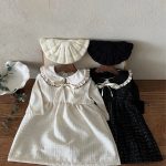 [73-100cm] リボン付き ワンピース