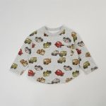 [80-130cm] カートゥーン 車柄 トップス - Image 6