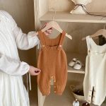 [66-100cm] シンプル ニット サロペット or インナーシャツ - Image 25