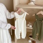 [66-100cm] シンプル ニット サロペット or インナーシャツ - Image 23