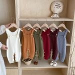 [66-100cm] シンプル ニット サロペット or インナーシャツ - Image 11