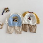 [73-120cm]無地 シンプル カジュアル ボトムス パンツ - Image 5