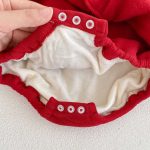 [66-100cm]帽子付き レース襟 ロンパース