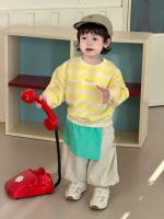 [73-110cm]ボーダー柄トレーナー&パンツ カジュアル 動きやすい - Image 7