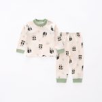 [80-130cm]ふんわり優しい トップス+ボトムス ルームウェア - Image 2