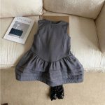 [73-120cm]シャツ+ジャンパースカート セット おしゃれ見え 学院風 - Image 3