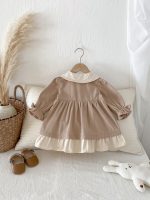 [73-120cm]ワンピース 女の子 写真映え ナチュラル フリルカラー - Image 2