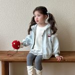 [73-120cm]フード付き アウター 女の子 おしゃれ 着脱しやすい - Image 10