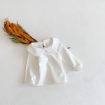 [66-100cm]ベビー フリル襟 長袖Tシャツ 肌触りやさしい - Image 8