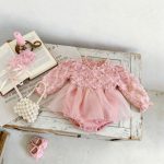 [66-90cm]ワンピース ベビー 女の子 花びらチュール ガーリー - Image 2