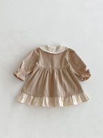 [73-120cm]ワンピース 女の子 写真映え ナチュラル フリルカラー - Image 11