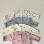 [66-90cm]ベビー ロンパース カートゥーン 柔らかな素材 - Image 5