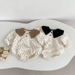 [66-100cm]ベビー ロンパース やわらか素材 ガーリー - Image 10