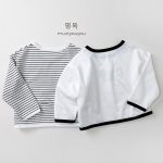 [80-130cm]長袖Tシャツ 通気性抜群 シンプル 着やすい - Image 9