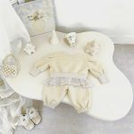 [73-120cm]女の子 セットアップ ガーリー フリル付き トレーナー&パンツ - Image 9