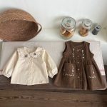 [80-130cm]トップスorワンピース 女の子 おしゃれ レトロ - Image 7